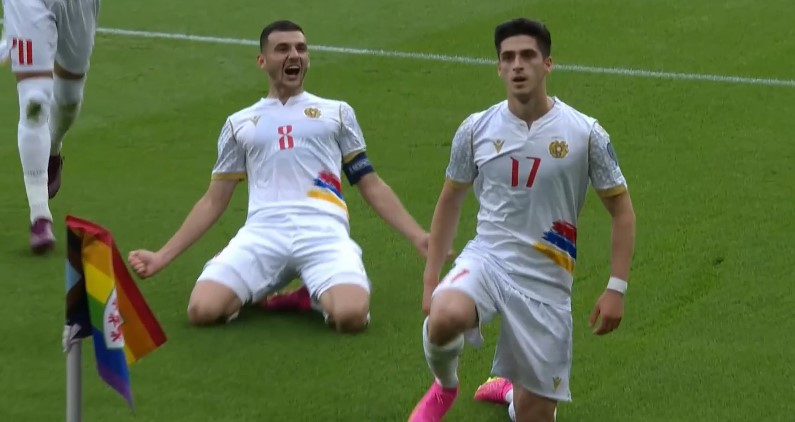 Уэльс &mdash; Армения. Голы